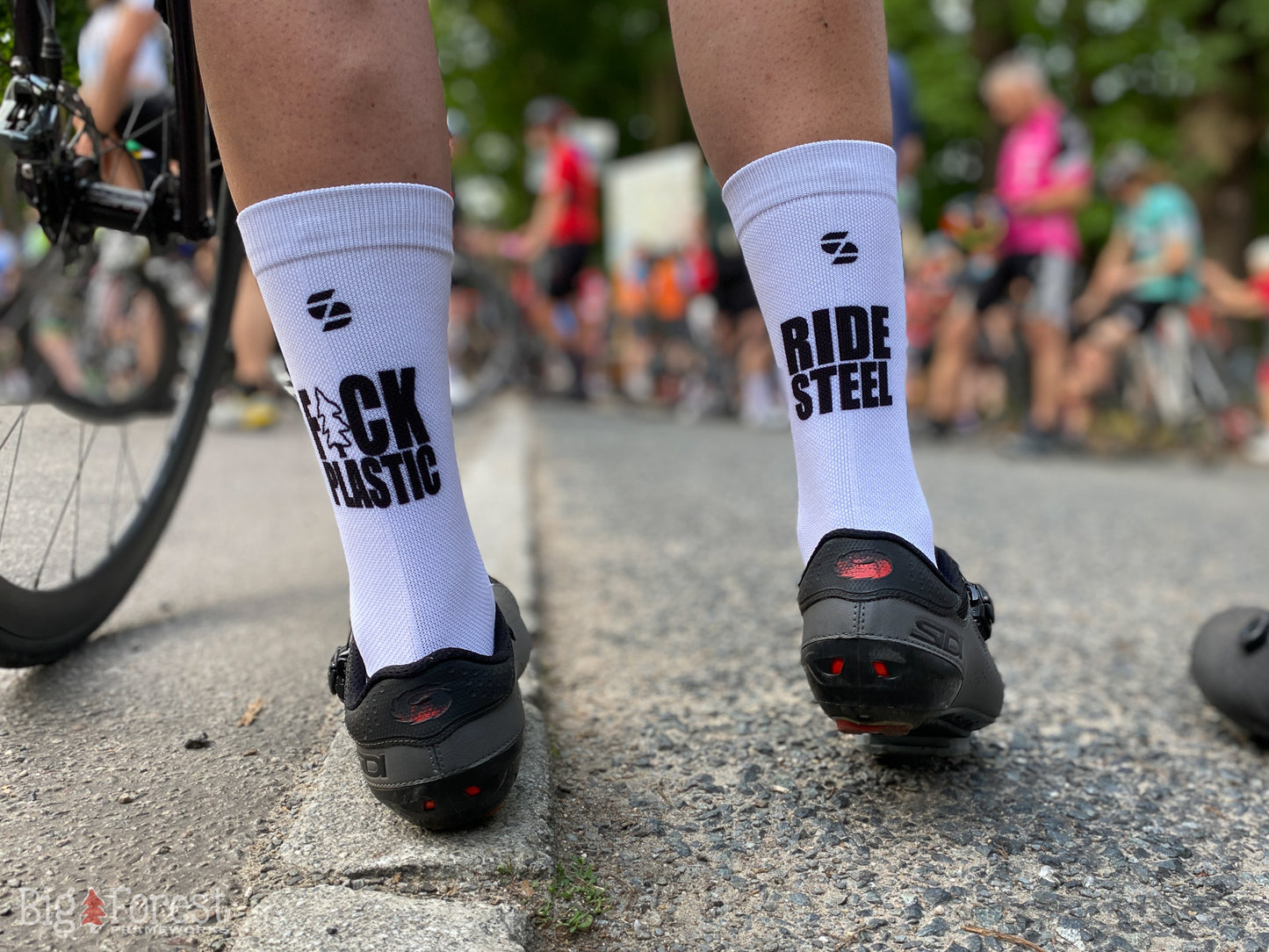 Fuck Plastic - Ride Steel Socks