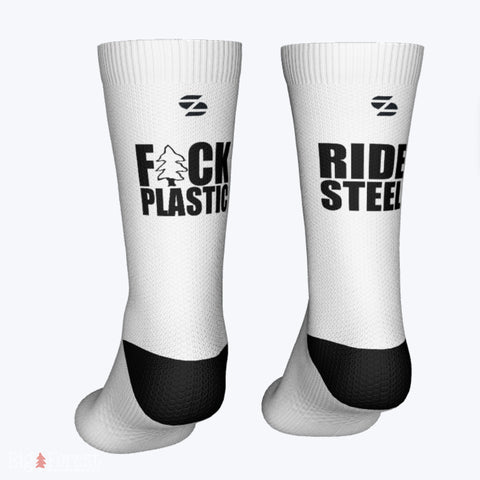 Fuck Plastic - Ride Steel Socks