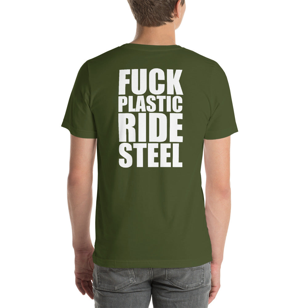 FUCK PLASTIC - Short-Sleeve Unisex T-Shirt